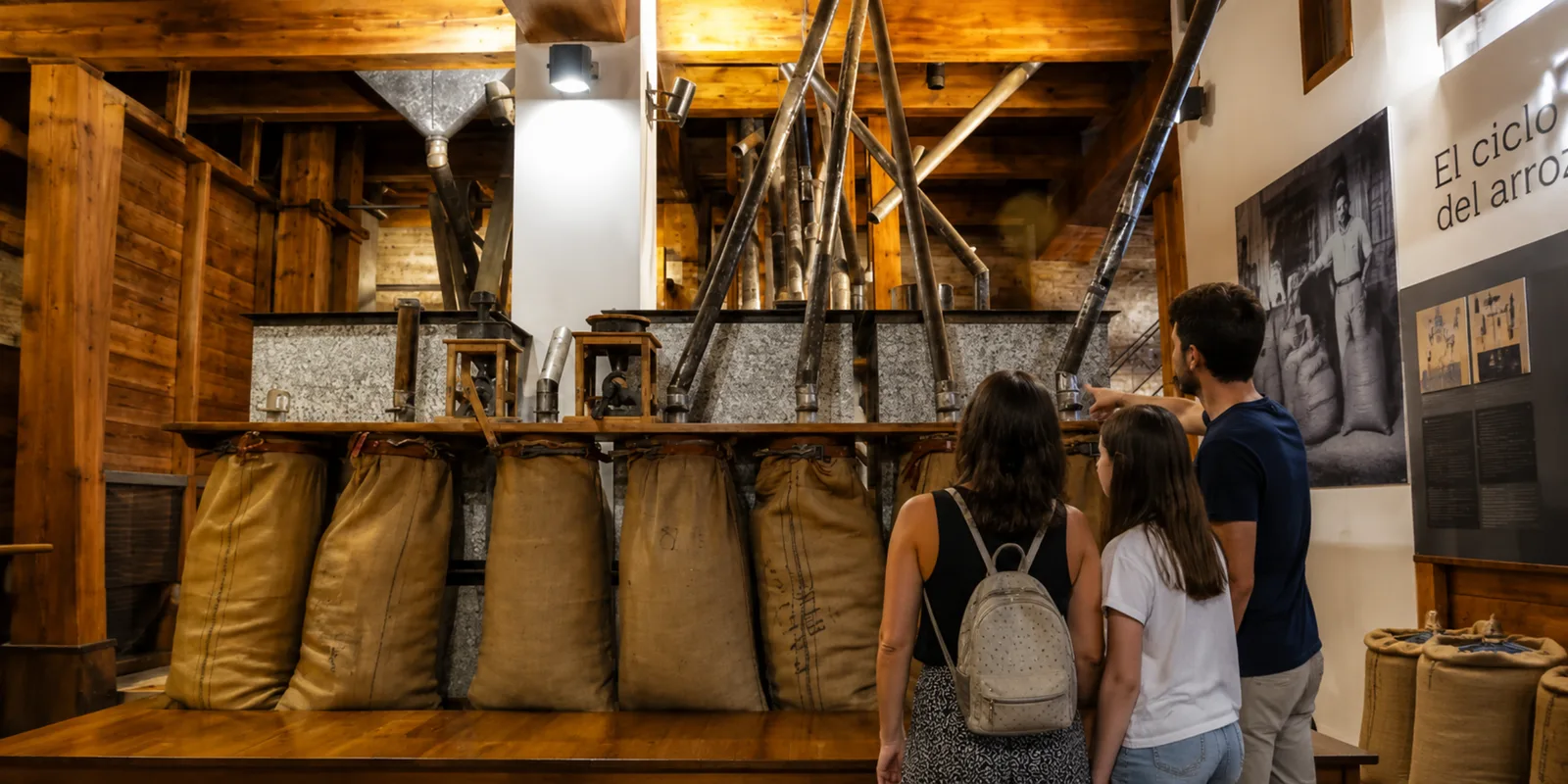 The Rice Mill Standing in Valencia's Fishing Quarter